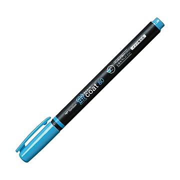 （まとめ） トンボ鉛筆 蛍コート80 そらいろWA-SC96 1セット（10本） 【×5セット】