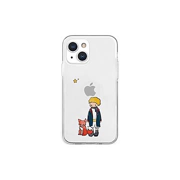 AKAN ソフトクリアケース for iPhone 13 mini リトルプリンスとキツネ AK20955i13MN