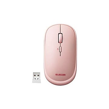 （まとめ）エレコム 薄型無線マウス ピンク M-TM10DBPN【×3セット】