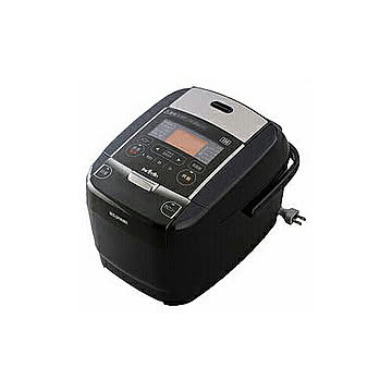 アイリスオーヤマ IHジャー炊飯器 3合炊き KRC-IC30-B ブラック