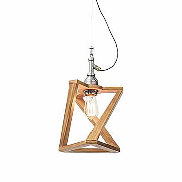 AMP WOODEN SHADE LAMP TRI WIRE アンパサンド ウッデンシェードランプ トリオ ワイヤー ペンダントライト ペンダントランプ天井照明 LED対応 E26 〜60W×1
