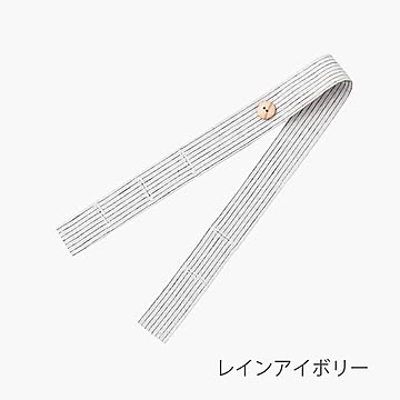 付属品　自然素材100％リボン8本セット　ボタンストラップ8本セット　