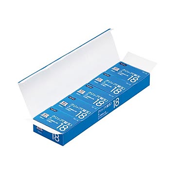 （まとめ） TANOSEE 替玉クリップ 大 1セット（500発：100発×5箱） 【×2セット】