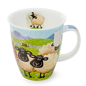 ダヌーン マグ NEVIS みんなと一緒に記念撮影！ SHEEPIES FARMER Dunoon Mug