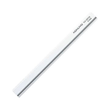 （まとめ）コクヨ マグネットバーW18×H8×L200mm 白 マク-201NW 1セット（10個）【×2セット】