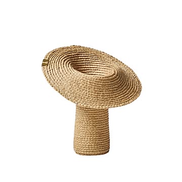 Lapel Raffia - rough　MOBJE