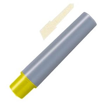（まとめ） ゼブラ 油性マーカー ハイマッキーケア つめ替え用インクカートリッジセット 黄 インク+太字替芯各1本 RYYT5-Y 1セット 【×50セット】