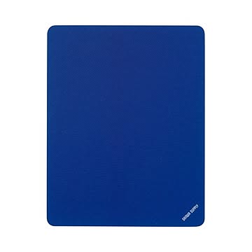 (まとめ) サンワサプライ マウスパッド Sサイズブルー MPD-EC25S-BL 1枚 【×30セット】