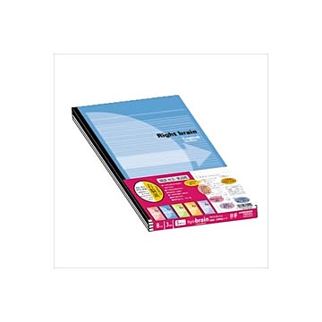 (業務用セット)ナカバヤシ スイング ロジカルブレインノート/B5/3mm罫(5冊パック 5色込) ノ-B547-3M-5P×2セット