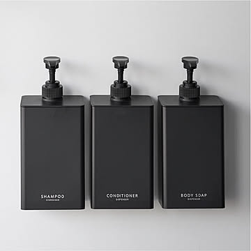 山崎実業 マグネットディスペンサー タワー 850mL 3点セット tower