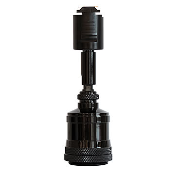Ampoule シーリングライト 照明 おしゃれ ソケット E26 ダクトレール ライティングレール ダイニング リビング カフェ レトロ シンプル アンティークゴールド ブラック レシオ 1DC