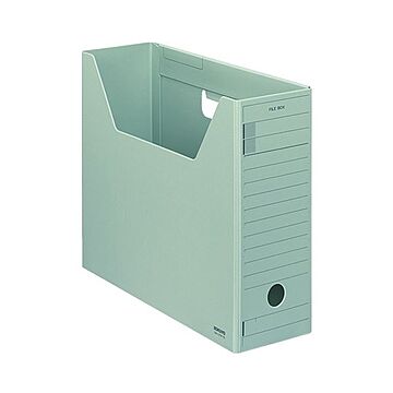 コクヨ ファイルボックス-FSHタイプA4ヨコ 背幅102mm 緑 A4-LFH-g 1セット5冊