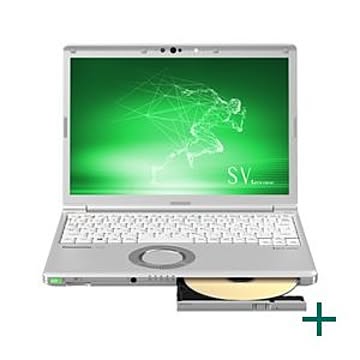 パナソニック Let's note SV9 法人（Corei5-10310UvPro/8GB/SSD256GB/SMD/W10P64/12.1WUXGA/電池S/顔認証） CF-SV9RDAVS