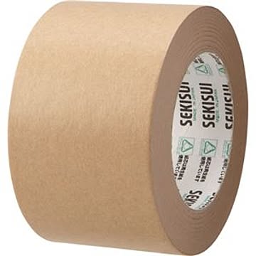 (まとめ) 積水化学 クラフトテープ 75mm×50m K51X15 1巻 【×15セット】