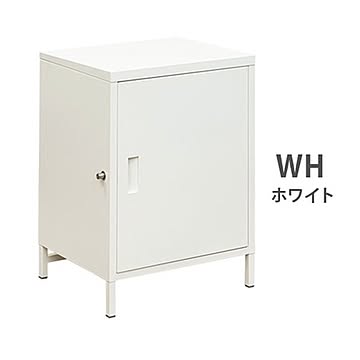 宅配ボックス 約幅52cm 1ドア ホワイト 大容量 鍵2個 スペアキー含む 盗難防止用ワイヤー付 スチール 組立品 玄関 配達物 郵便物【代引不可】