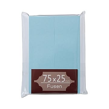 (まとめ) TANOSEE ふせん 75×25mm 空 1パック（2冊）  【×50セット】