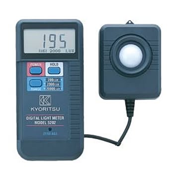 共立電気計器 デジタル照度計 5202【代引不可】
