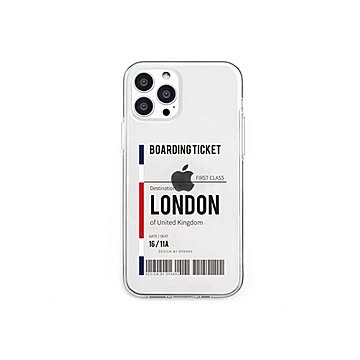 dparks ソフトクリアケース for iPhone 13 Pro london DS21197i13P