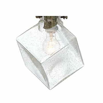 インターフォルム クアドラト ペンダントライト LT-2655 LED電球付 気泡ガラス