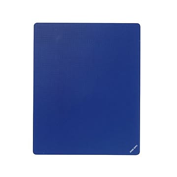 （まとめ）サンワサプライ マウスパッド（Mサイズ、ブルー） MPD-EC25M-BL【×5セット】