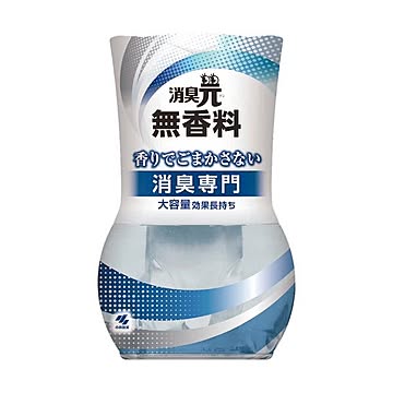 （まとめ）小林製薬 お部屋の消臭元 無香料 400ml 1セット（3個）【×5セット】