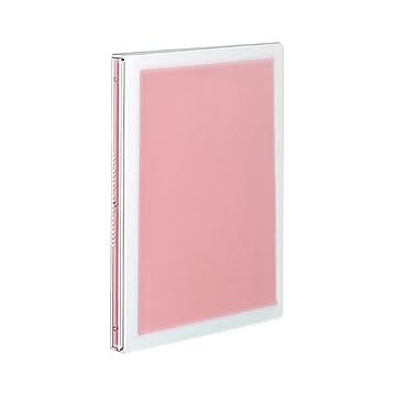 コクヨ スライドバインダー（コロレー）スリムタイプ B5タテ PP表紙 26穴 ピンク ル-PV30P 1セット（6冊）