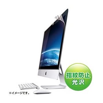 サンワサプライ iMac27.0型ワイド用ブルーライトカット液晶保護フィルム LCD-IM270BC