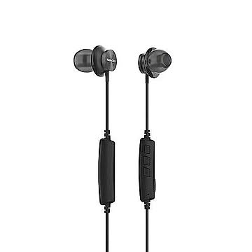 NAGAOKA 長時間連続再生 Bluetoothワイヤレスイヤホン　ブラック BT825BK 管理No. 4967736081931