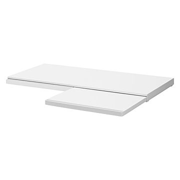tower タワー (山崎実業)キッチン家電下スライドテーブル W80 Under-Appliance Pull-Out Shelf W80 調理台 調理スペース レンジ台 キッチン整理 引き出し