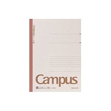 （まとめ）キャンパスノート A4 U罫 30枚 100冊