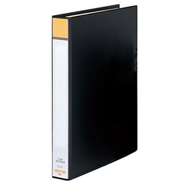 （まとめ）テージー トップホルダー T-445 A4S 50P 黒【×2セット】