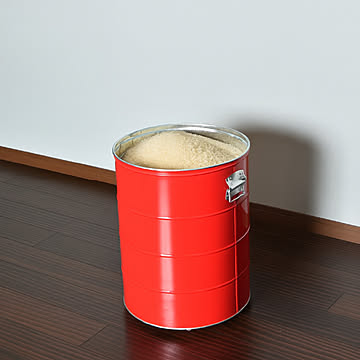 OBAKETSU オバケツ ライスストッカー 30kg キャスター付き 