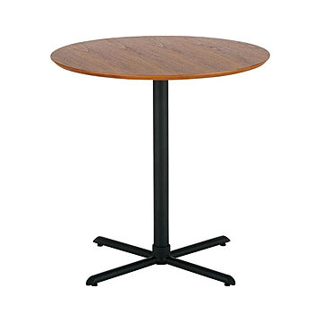 木製 テーブル カフェテーブル 丸テーブル コンパクト カウンターテーブル 木製 天板 高さ70 カフェ スタンド テーブル ラウンドテーブル ブラウン SST-280 プロップ カフェテーブル
