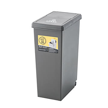 東谷 LFS-762BR スライドペール 30L 幅24cm 奥行37cm 高さ53cm ポリプロピレン