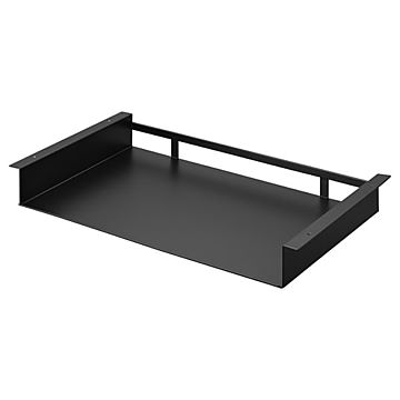 tower タワー(山崎実業) テーブル下ランチョンマット収納ラック Under-Table Placemat Storage Rack テーブル下収納 棚 ラック カトラリー トレー キッチン収納
