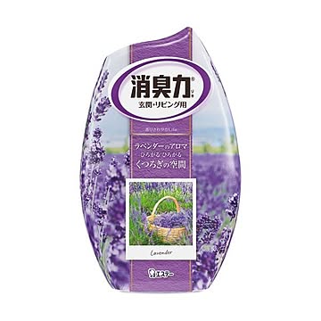 （まとめ）エステー お部屋の消臭力 ラベンダー400ml 1個【×10セット】