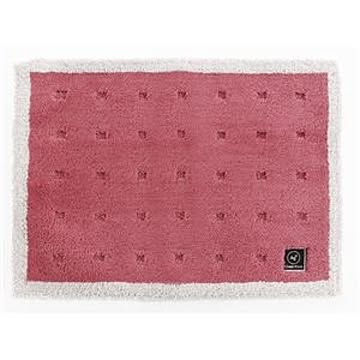 オカ Agクリーンフット バスマット 24個セット 45×60cm ピンク 抗菌 吸水 防滑 速乾