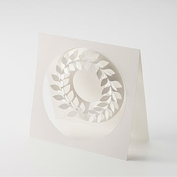 ペーパーリース 月桂樹ｓｓ / Paper Wreath PW02-SS