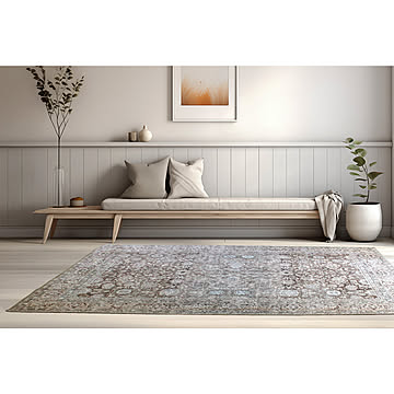 レトロ Retro トルコ製 ビンテージスタイルラグ CV-FIFTH 05