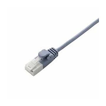 (まとめ)エレコム ツメ折れ防止スリムLANケーブル(Cat6準拠) LD-GPST/BU15【×5セット】