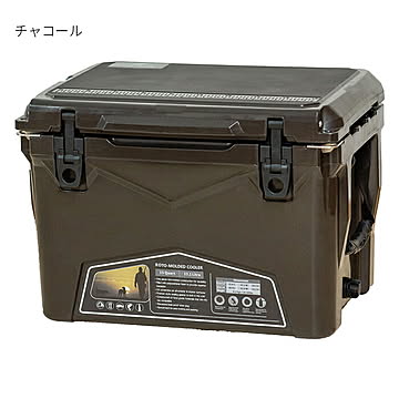 キュリアス ICE AGE cooler 33.1L チャコール 幅57x奥行40x高さ40cm