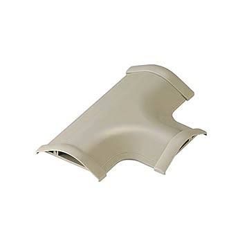 【5個セット】 エレコム 床用モール T字分岐 両面テープ付/幅60mm（ベージュ） LD-GAT47AX5
