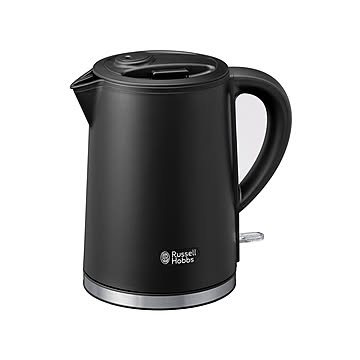 【5月下旬発売予定】 Russell Hobbs ラッセルホブス Basic Kettle Plus ベーシックケトルプラス 7014JP / 0.8L 電気ケトル 大容量 大口径 転倒流水防止機能 