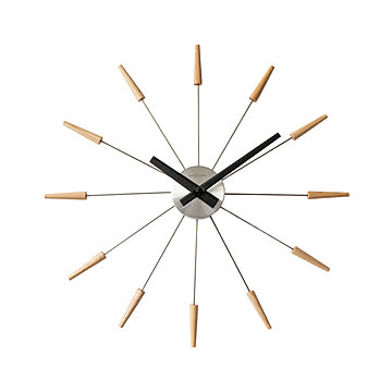 掛け時計 Radiant clock corn NA  掛け時計 おしゃれ 北欧 時計 壁掛け時計 NEXTIME NXT-J015 NXT-J016 Radi