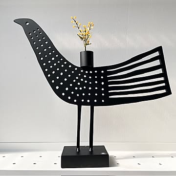 Bengt＆Lotta / ベングト＆ロッタ　キャンドルスタンド　バード　大　オブジェ　アイアン