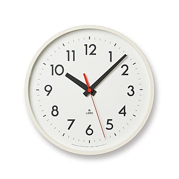 【Lemnos/レムノス】LIBRE CLOCK　リブレ クロック　SUR26-03