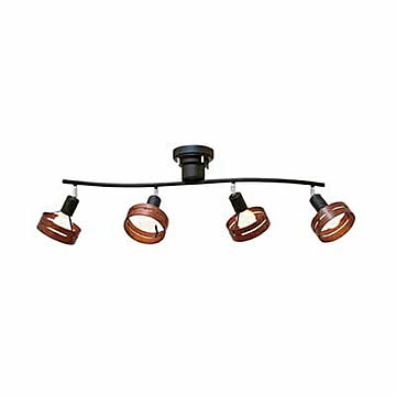 INTERFORM インターフォルム ARCHE アーチェ シーリングライト (LED球付属) LT-5273 シーリングランプ スポットライト 天井照明 LED対応 E26 60W相当×4