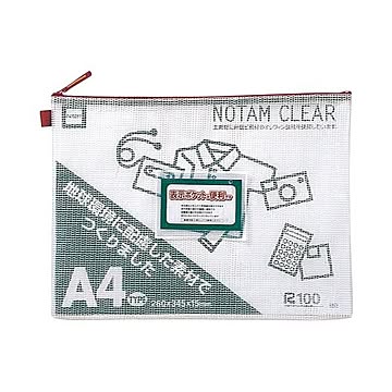 （まとめ） サクラクレパス ノータムクリアー A4 レッド UNC-A4#19×10セット