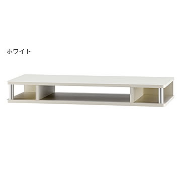 朝日木材加工 テレビ台 AS-80CT 完成品 ホワイト 幅790x奥行290x高さ105mm