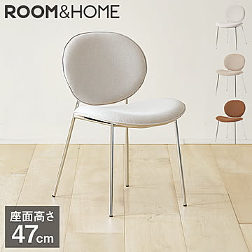 roomnhome ダイニングチェア おしゃれ ブルックリンクロームチェア背もたれ ミッドセンチュリー 高級インテリア 韓国 インテリア チェア 北欧